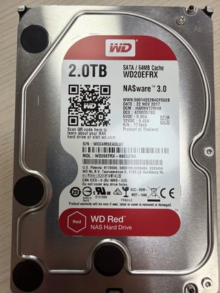 Disco Duro 2TB WD Red NAS SATA III