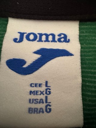 Polo Joma Hombre Verde y Negro