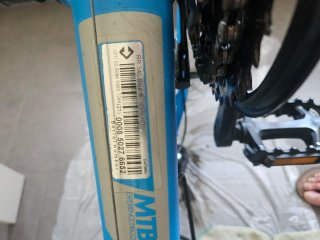 Bicicleta B'Twin Azul rochrider 340