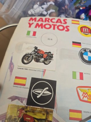 Album Il Mondo delle Moto di Bimbo Bultaco