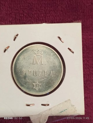 Moneda Plata Así Nace Una Moneda 1987