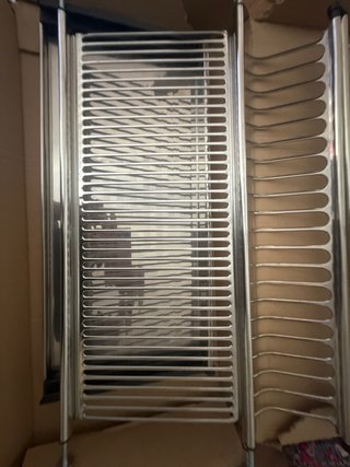 Estante para platos de aluminio