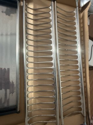 Estante para platos de aluminio