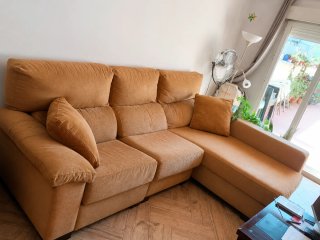 Sofá Chaiselongue Amplio y Cómodo
