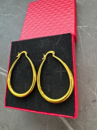 Orecchini Argento 925 Placcati Oro
