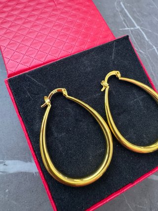 Orecchini Argento 925 Placcati Oro