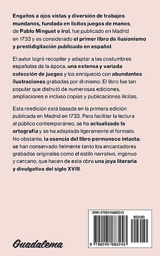 ENGAÑOS A OJOS VISTAS, LIBRO PABLO MINGUET E IROL
