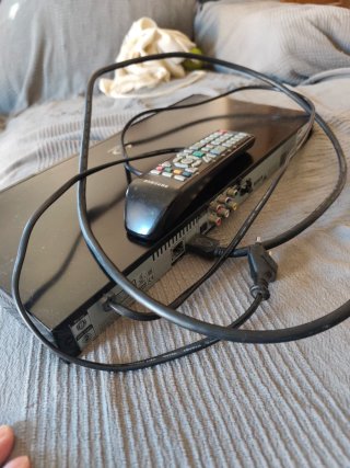 Reproductor DVD Samsung con detalle