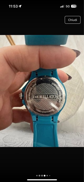 Orologio Morellato Blu/Teal
