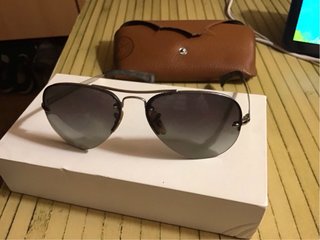Gafas de sol Ray-Ban Aviator Marrón/Negro