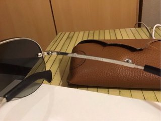 Gafas de sol Ray-Ban Aviator Marrón/Negro