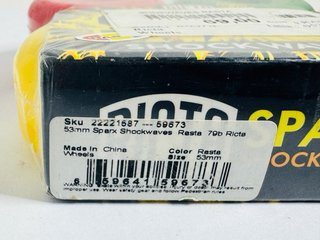 Ruedas Ricta Sparx Shockwaves Multicolores