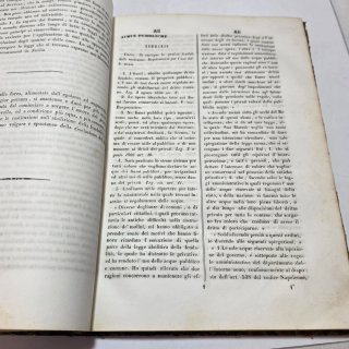 Libro - Dizionario demaniale-amministrativo 1847