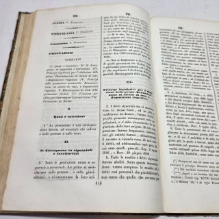 Libro - Dizionario demaniale-amministrativo 1847
