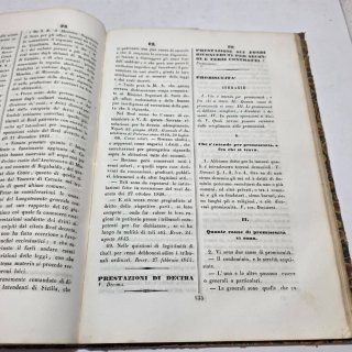 Libro - Dizionario demaniale-amministrativo 1847