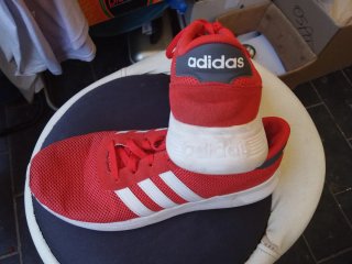 Scarpe sportive uomo Adidas rosse