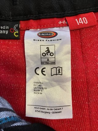 Pantalón Vaquero Moto HELD para Niños 140cm