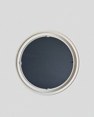Specchio rotondo Space Age anni '70 vintage design