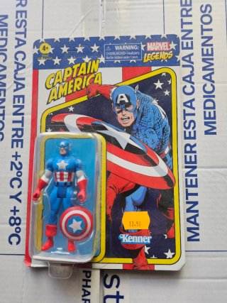 Capitán América Marvel Legends Kenner