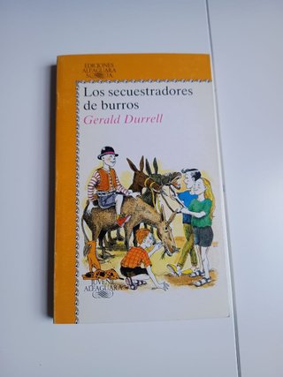 Los secuestradores de burros libro Gerald Durrell