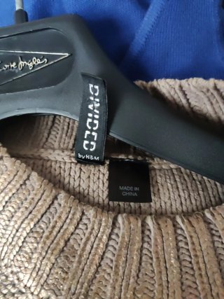Jersey H&M Dorado Talla 34