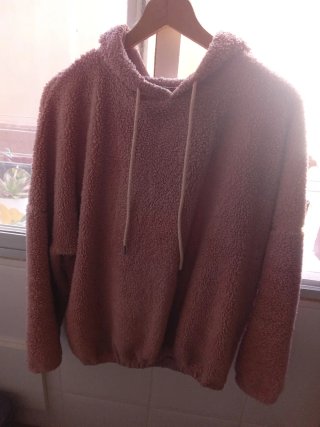 Sudadera lana con capucha
