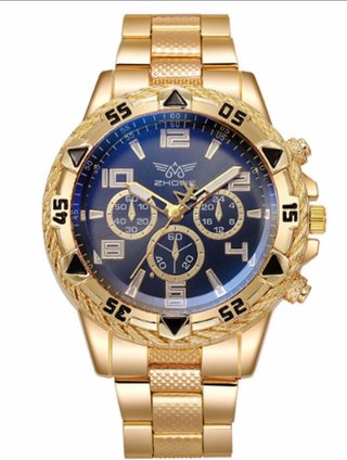 Relojes de Lujo Dorado y Plateado Pack de 6