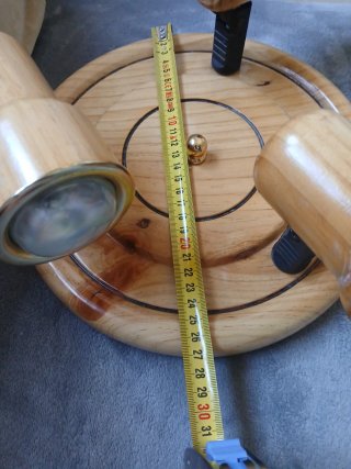 Lámpara de techo madera