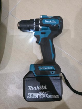 Taladro Percutor Makita + Batería 18V 9.0Ah