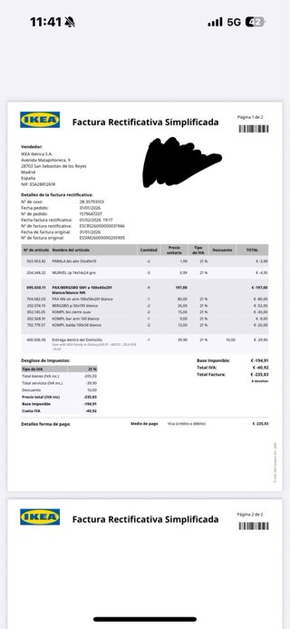 Armario IKEA PAX / BERGSBO Blanco