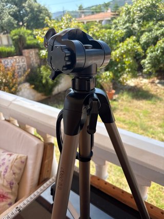 Treppiede Manfrotto 3 vie per fotocamere
