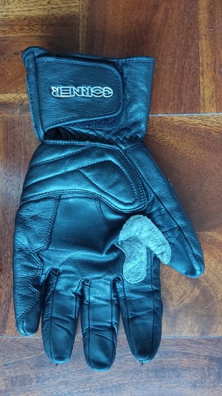 Guantes de moto SSP cuero