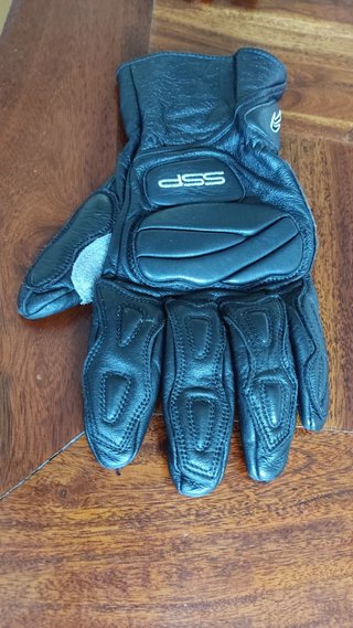 Guantes de moto SSP cuero