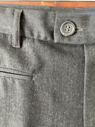 Traje Zara Gris Mujer