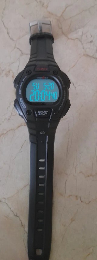 Reloj Timex Ironman Triathlon Negro/Rojo