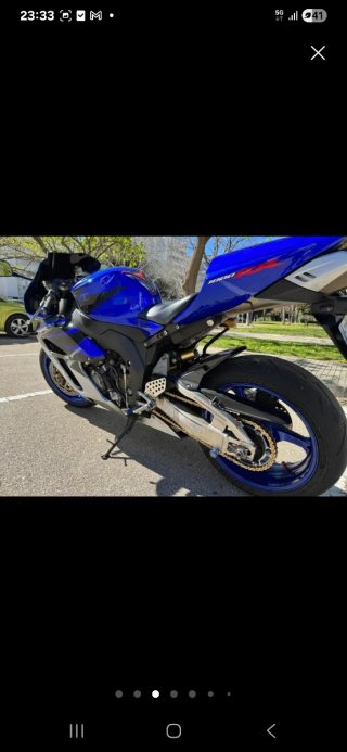 Honda CBR 1000RR Azul/Plata