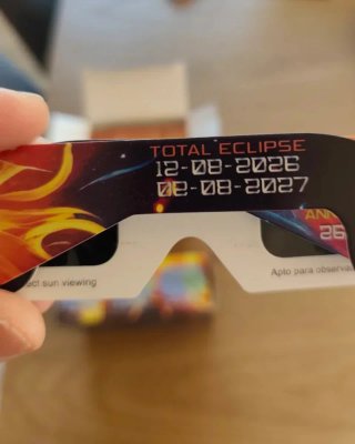 Gafas Eclipse Solar Certificadas ISO