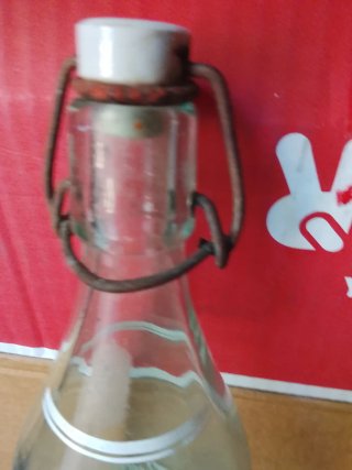 Botella de cristal La Casera
