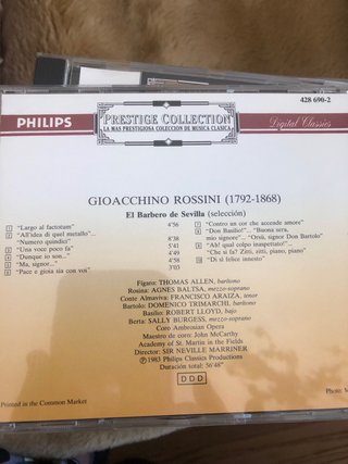 5 CDs Colección Prestige Música Clásica