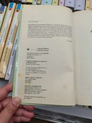 El ingenioso hidalgo don Quijote de la Mancha
