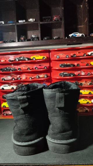 Botas Lefties pelo negras talla 38