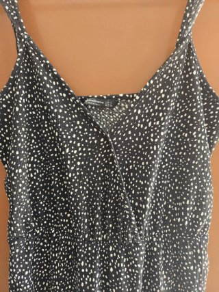 Mono lunares Stradivarius negro y blanco