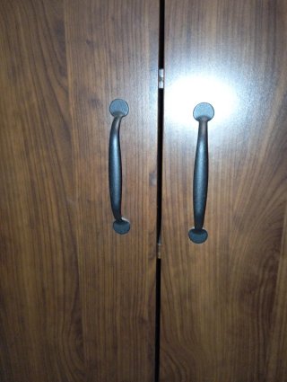 Cómoda Ikea Madera Chocolate,  modelo Brusali
