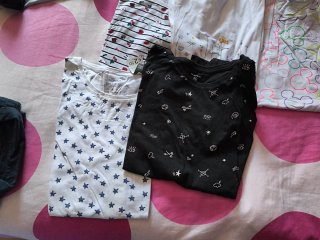 Lote 5 Camisetas Manga Corta Talla XL