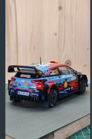 Maqueta Hyundai i20 WRC 1/24