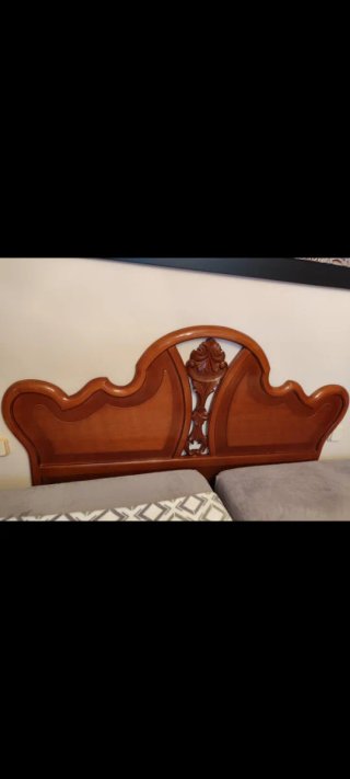 Armario de madera marrón 6 puertas