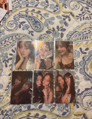 Kiss of life photocard kpop