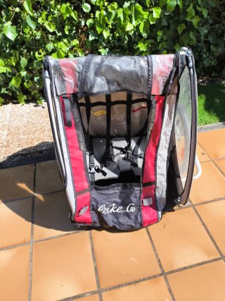 Carrito bici 2 niños