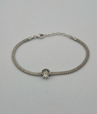 Pulsera Bismark Concha Santiago Plata 925