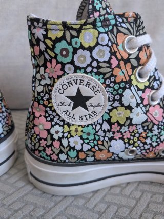 Zapatillas Converse Talla 36 Estampado Floral